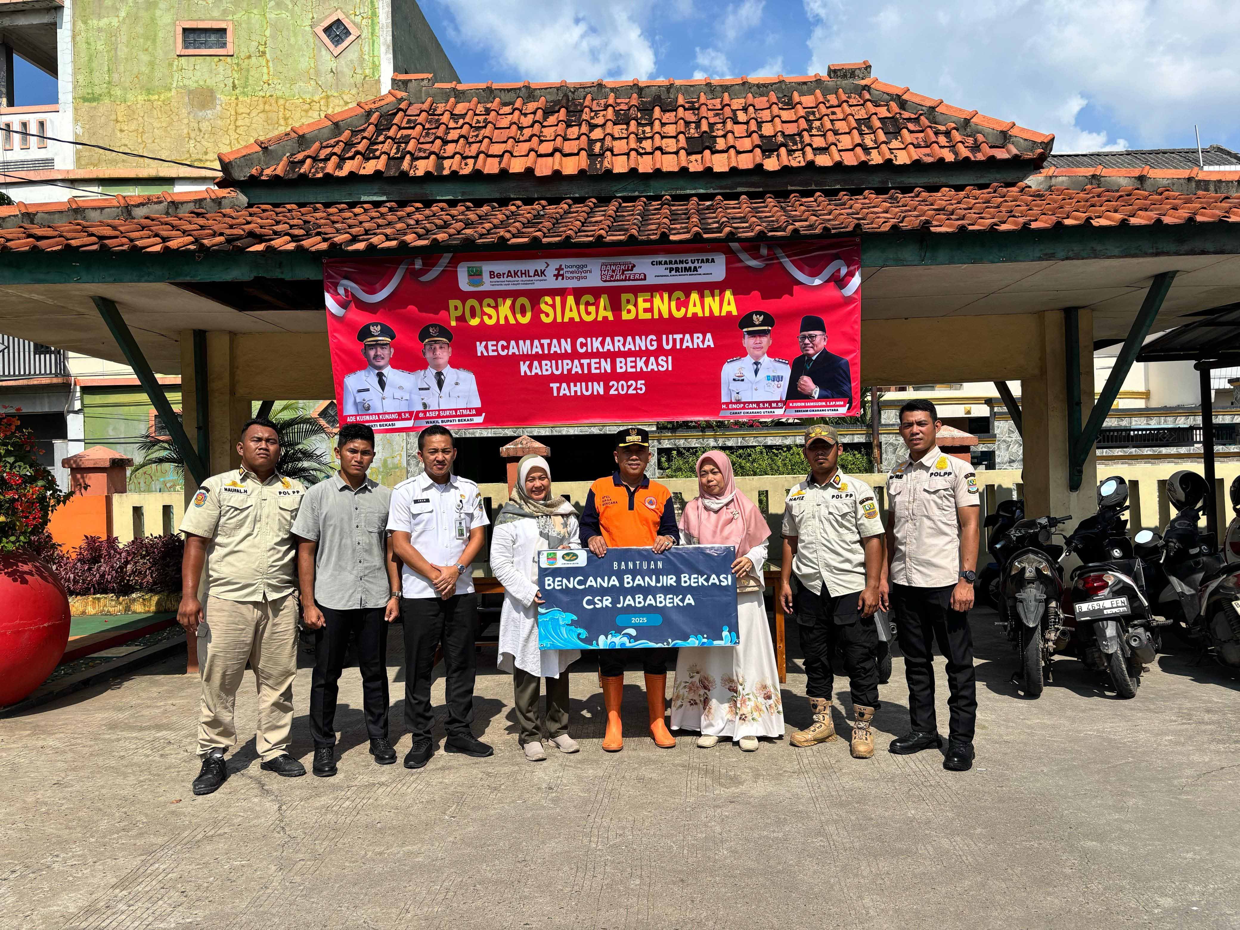 Dukung Korban Banjir, Jababeka Berikan Bantuan Kemanusiaan di Bekasi